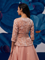 Load image into Gallery viewer, Celestial Rose Gold Jacket Set
