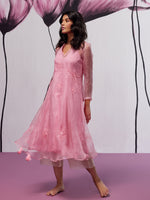 Load image into Gallery viewer, Moonshine Pink Kurta Set
