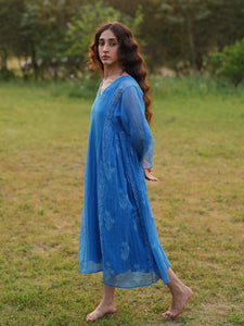 Blue Dayflower Dress