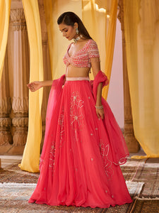 Floral Mist Lehenga Set