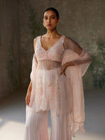 Load image into Gallery viewer, Peony Pink Sharara Set
