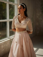 Load image into Gallery viewer, Elixir Silk Organza Lehenga Set
