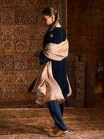 Load image into Gallery viewer, Avreen Teal Velvet Suit Set
