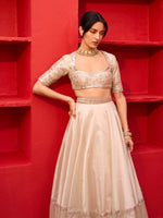 Load image into Gallery viewer, Kliantha Gold Tissue Lehenga Set
