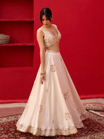 Load image into Gallery viewer, Vanilla Gold Lehenga Set
