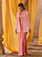Load image into Gallery viewer, Victorian Rose Jacket &amp; Skirt Set
