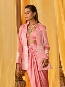 Victorian Rose Jacket & Skirt Set