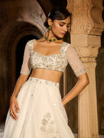 Load image into Gallery viewer, Moonwave Organza Lehenga Set
