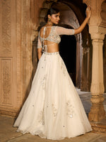 Load image into Gallery viewer, Moonwave Organza Lehenga Set
