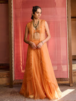 Load image into Gallery viewer, Velora Tangerine Jacket Set
