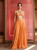 Load image into Gallery viewer, Velora Tangerine Jacket Set
