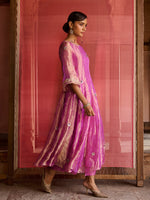 Load image into Gallery viewer, Deep Lavender Aura Tissue Suit Set

