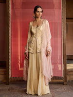 Load image into Gallery viewer, Rosé Butter Yellow Kurta Set
