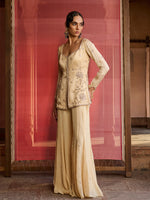 Load image into Gallery viewer, Rosé Butter Yellow Kurta Set
