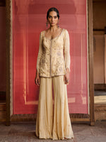 Load image into Gallery viewer, Rosé Butter Yellow Kurta Set
