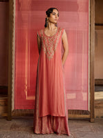 Load image into Gallery viewer, Lumina Coral Kurta Set
