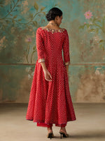 Load image into Gallery viewer, Inaya Crimson Red Suit Set

