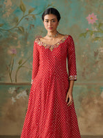 Load image into Gallery viewer, Inaya Crimson Red Suit Set

