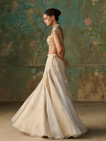 Load image into Gallery viewer, Aureline Ivory Lehenga Set
