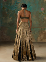 Load image into Gallery viewer, Vespera Black Lehenga Set
