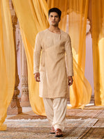 Load image into Gallery viewer, Avira Pearl White Angrakha Kurta Set
