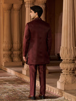 Load image into Gallery viewer, Auburn Deep Brown Jacket Set
