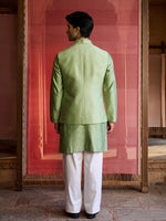 Load image into Gallery viewer, Alvinea Floral Green Jacket Set
