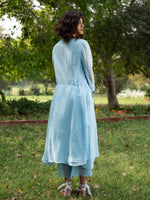 Load image into Gallery viewer, Sakura Powder Blue Kurta Set
