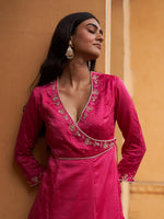 Load image into Gallery viewer, Hot Pink Lily Kurta Set
