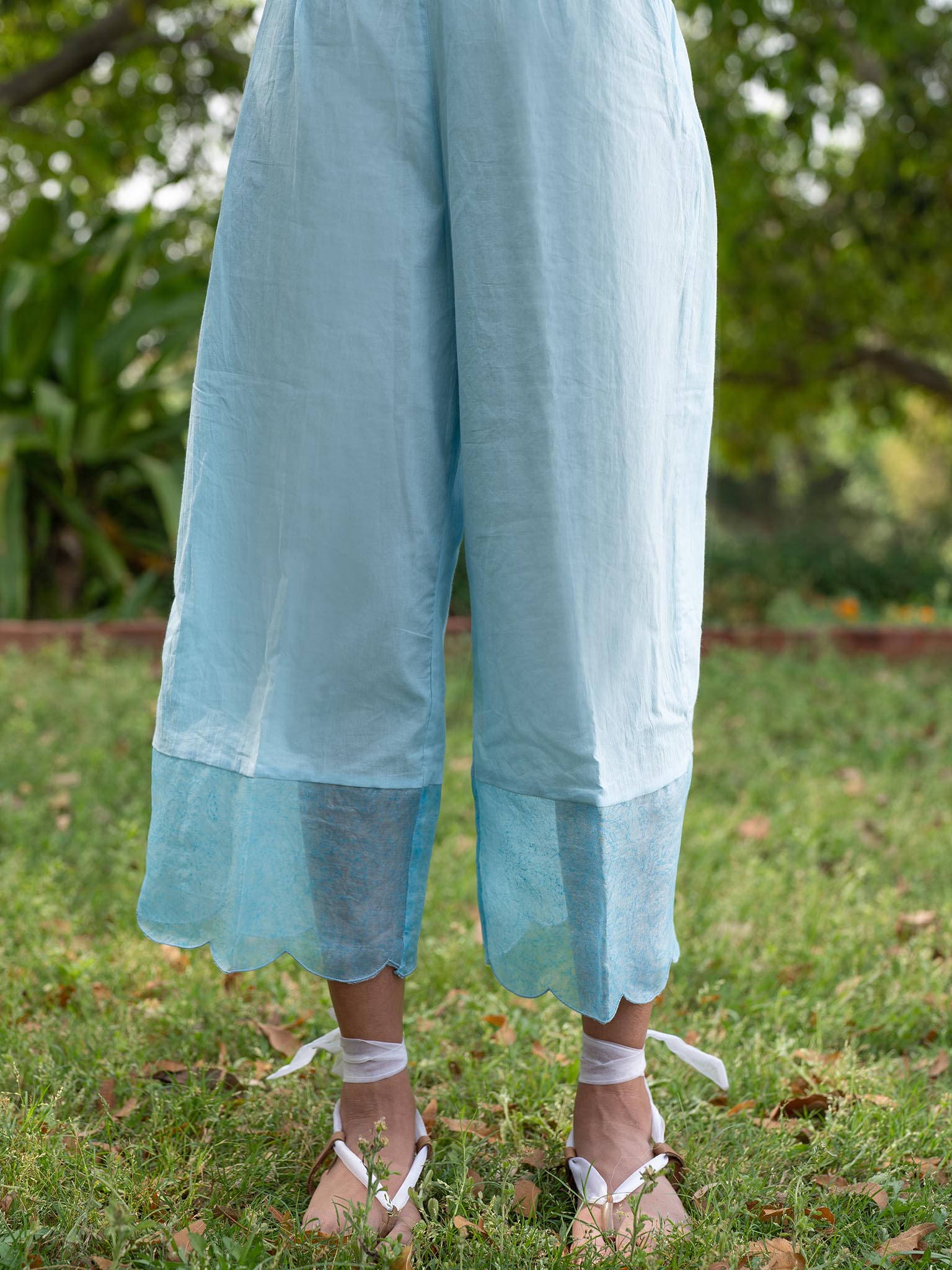 Sakura Powder Blue Kurta Set